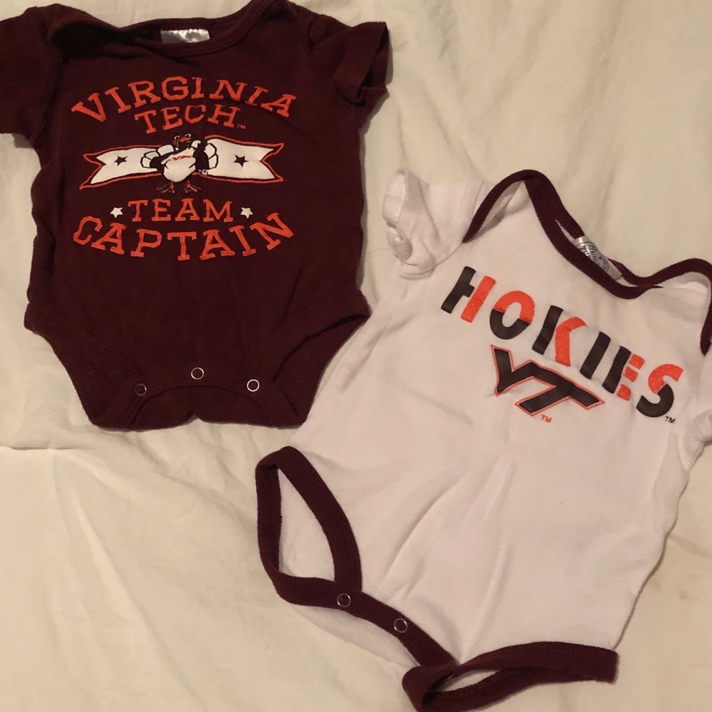 Virginia Tech onesie